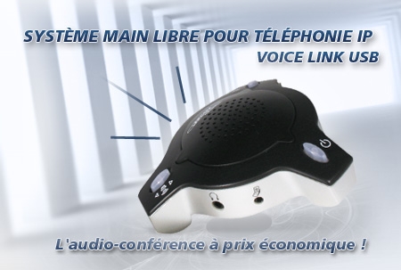Voice link USB, audio conference, skype